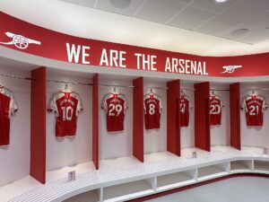 Arsenal dressing room Emirates Stadium 2024-04-26.jpg