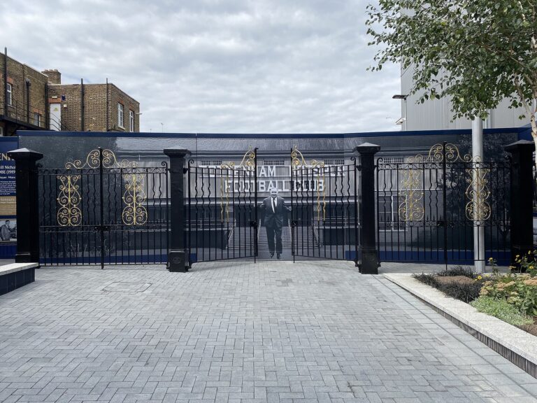 Bill Nicholson Gates in Tottenham, August 2025.jpg