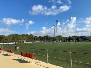 Partit entre el Girona FC i el Palautordera al Camp de Futbol Torres de Palau.jpeg