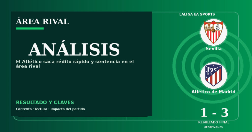 Análisis: Sevilla 1-3 Atlético de Madrid