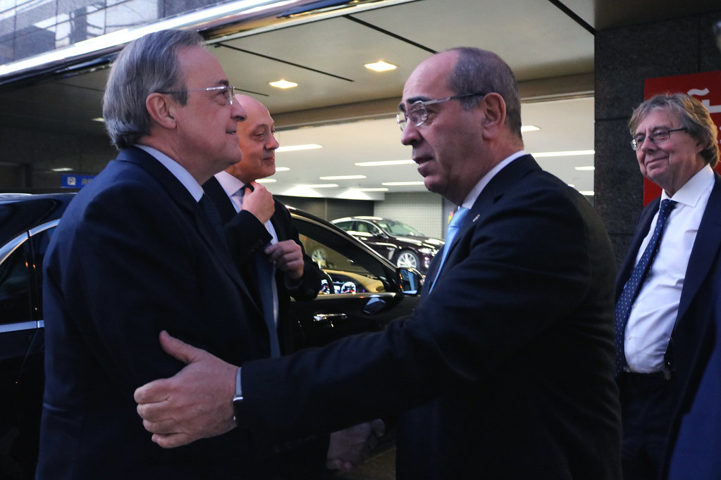 Encuentro con peñas del Real Madrid