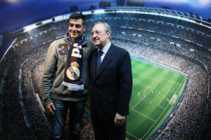 Encuentro con peñas del Real Madrid