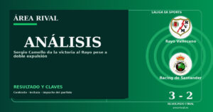 Análisis: Rayo Vallecano 3-2 Racing de Santander