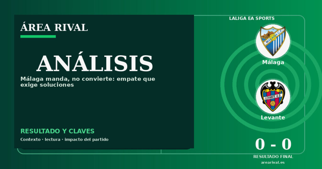 Análisis: Málaga 0-0 Levante