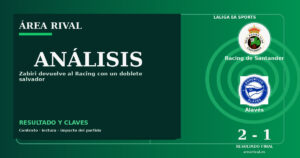 Análisis: Racing de Santander 2-1 Alavés