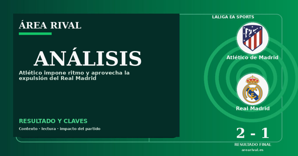 Análisis: Atlético de Madrid 2-1 Real Madrid
