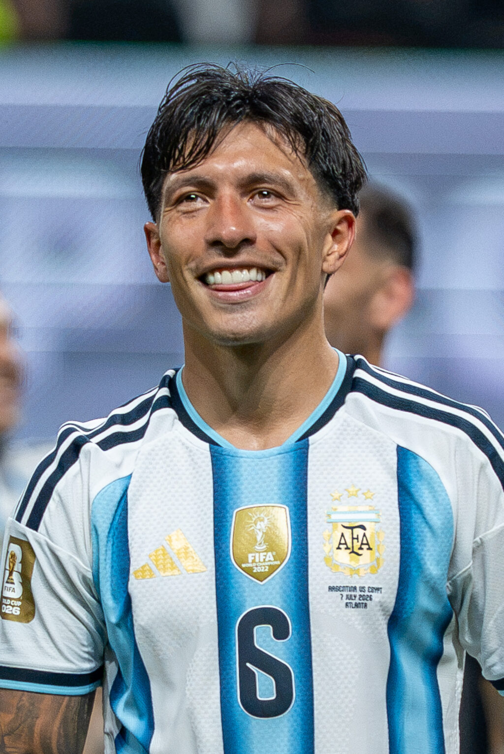 Lisandro Martinez Argentina v Egypt 7 July 2026-343 (cropped).jpg
