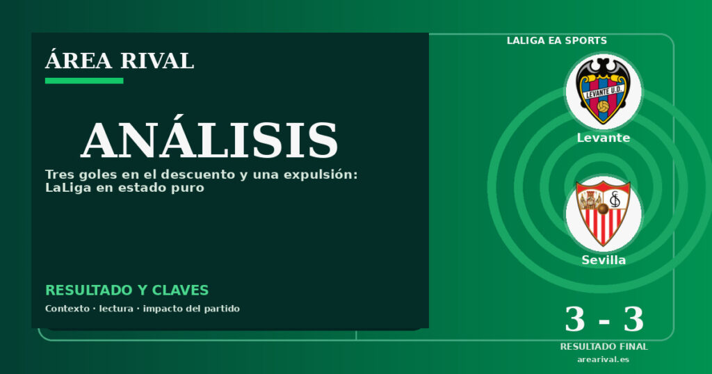 Análisis: Levante 3-3 Sevilla