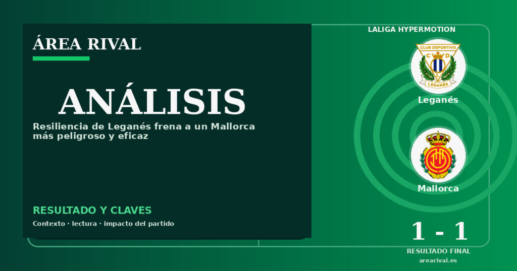 Análisis: Leganés 1-1 Mallorca